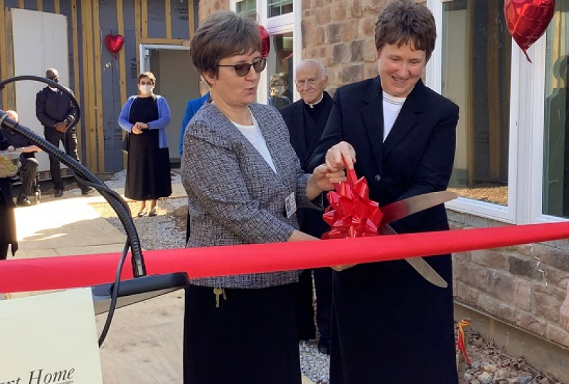 Sacred Heart Ribbon Cutting