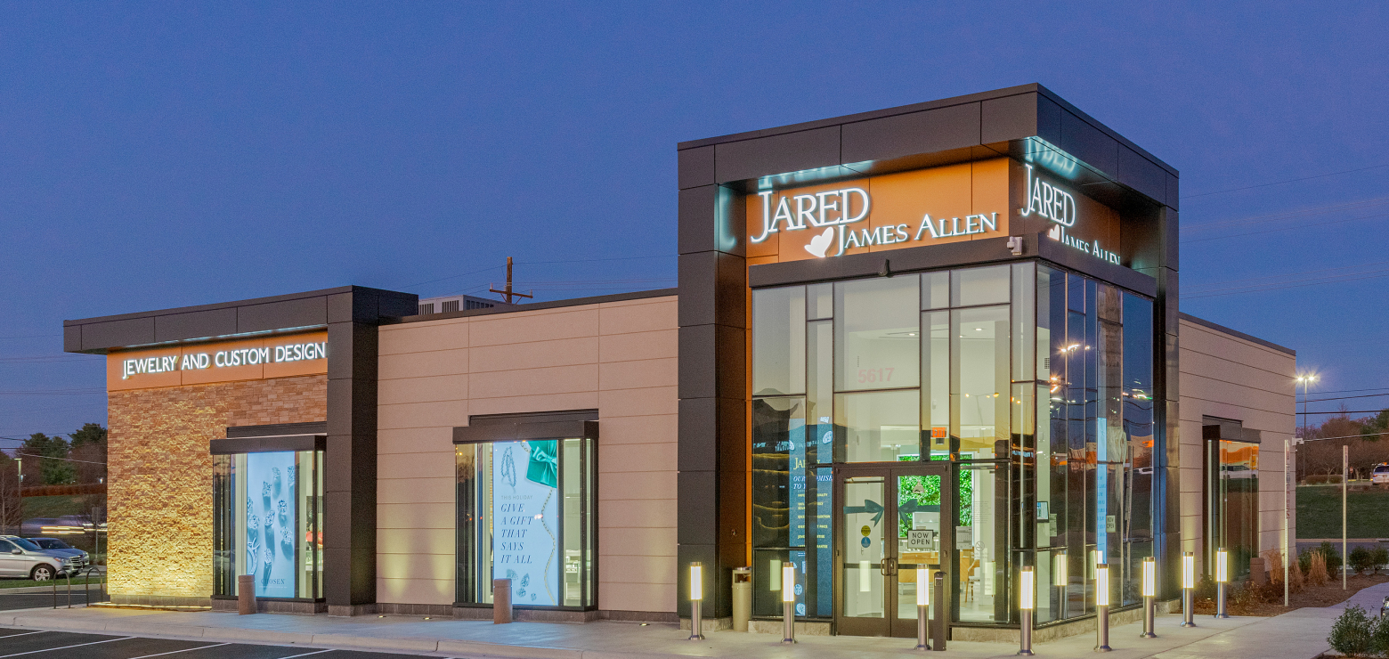 Outside View of Jared Jewelers